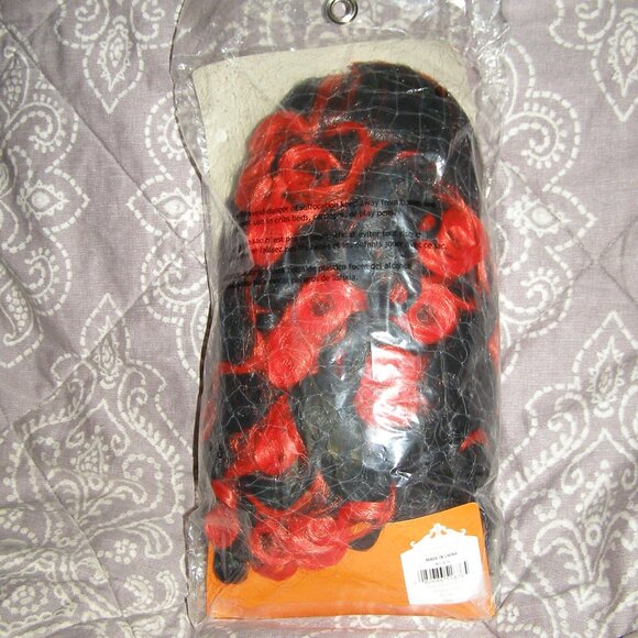 NEW "Frighten Vamp Wig" Sexy Lady Vampire wig Red and Black for Halloween - Picture 4 of 6